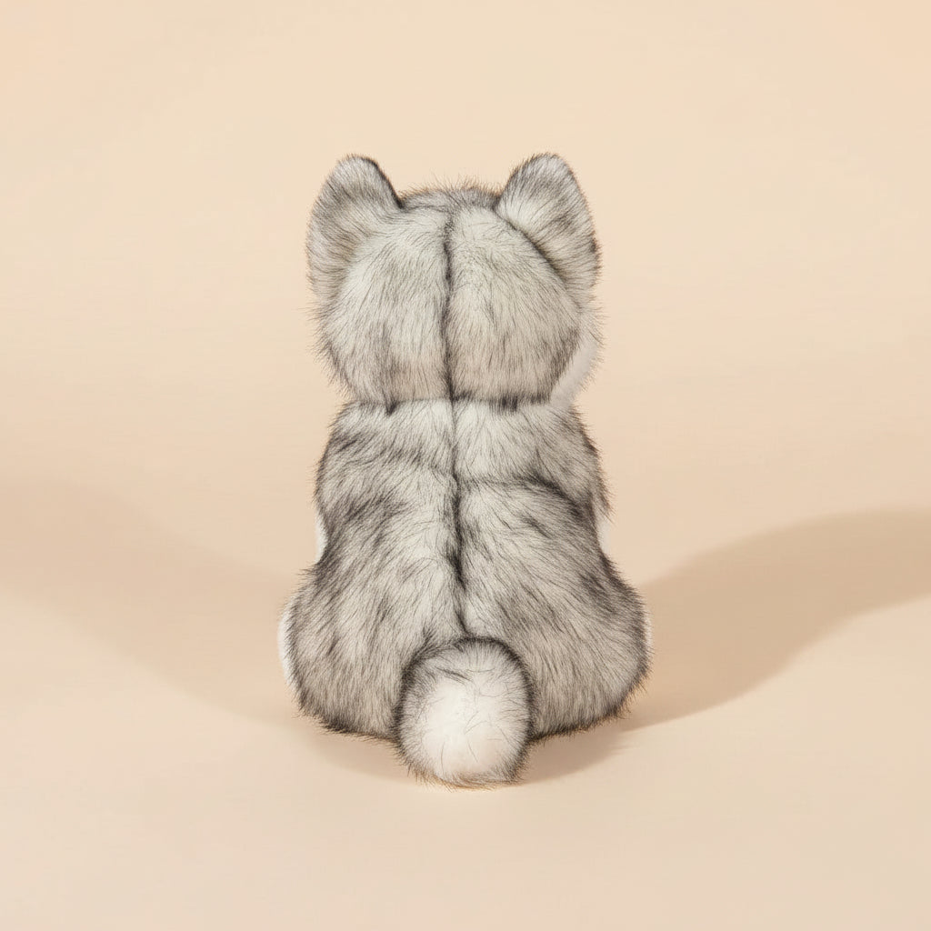 Cute Plush Husky Puppy – Soft Stuffed Toy Gift